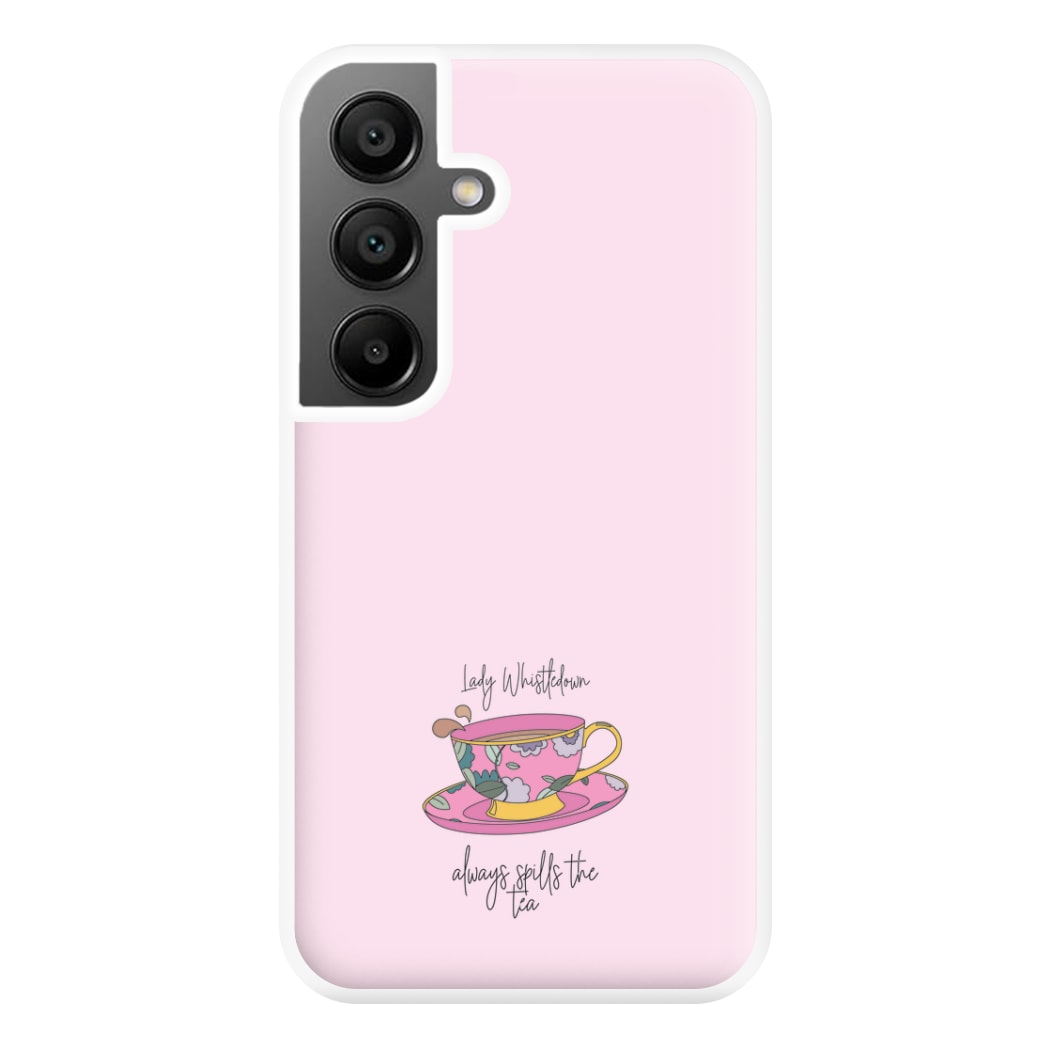 Lady Whistledown Phone Case for Galaxy A55