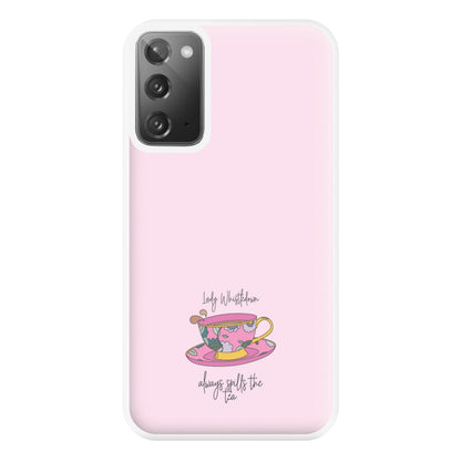 Lady Whistledown Phone Case for Galaxy Note 20 Ultra