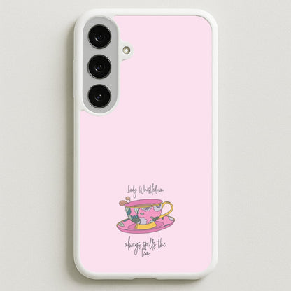 Lady Whistledown Phone Case for Galaxy S25FE