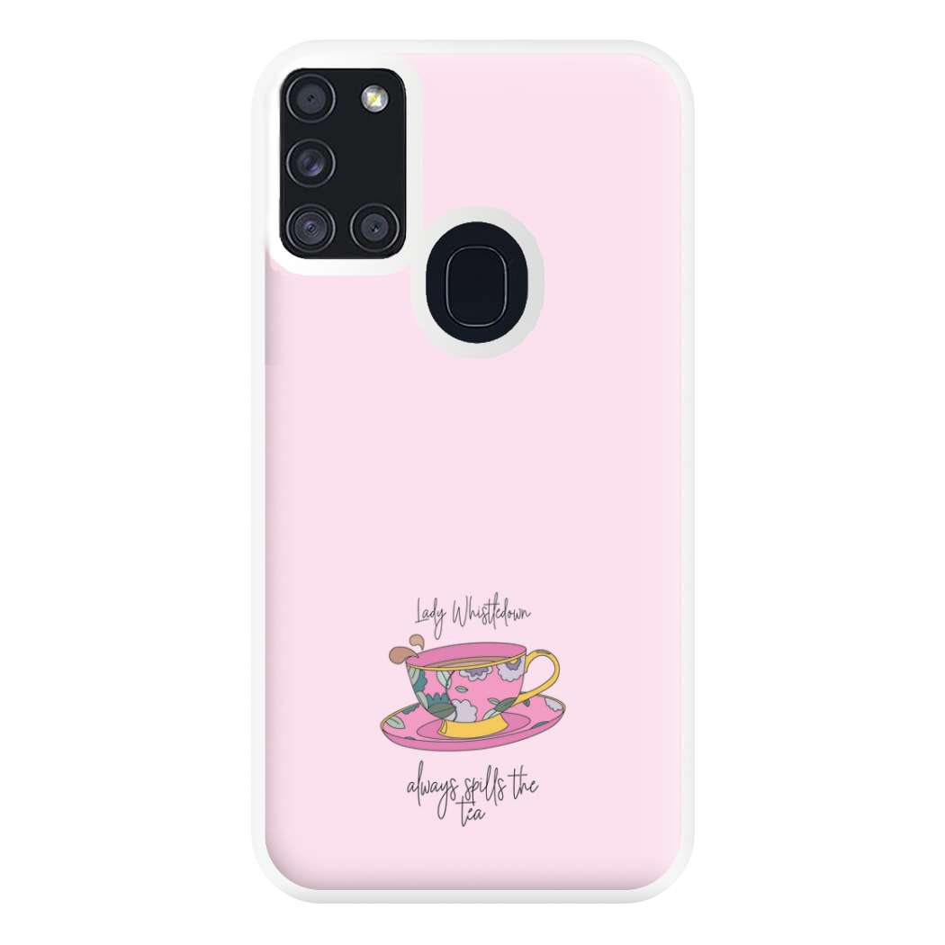 Lady Whistledown Phone Case for Galaxy A21s