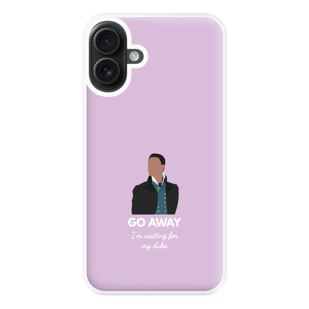 Go Away Phone Case for iPhone 16 Plus