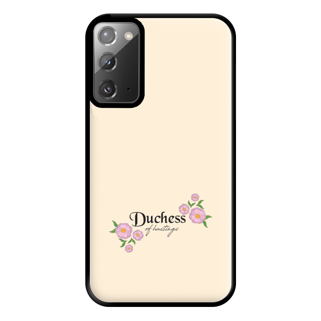 Duchess Of Hastings Phone Case for Galaxy Note 20 Ultra