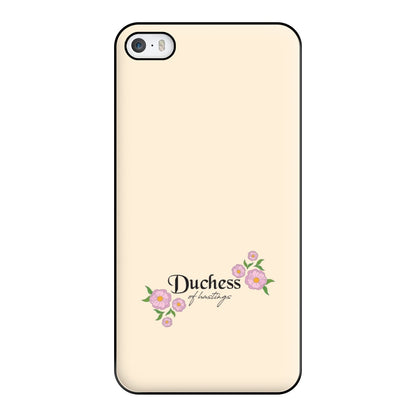 Duchess Of Hastings Phone Case for iPhone 5 / 5s / SE 2016