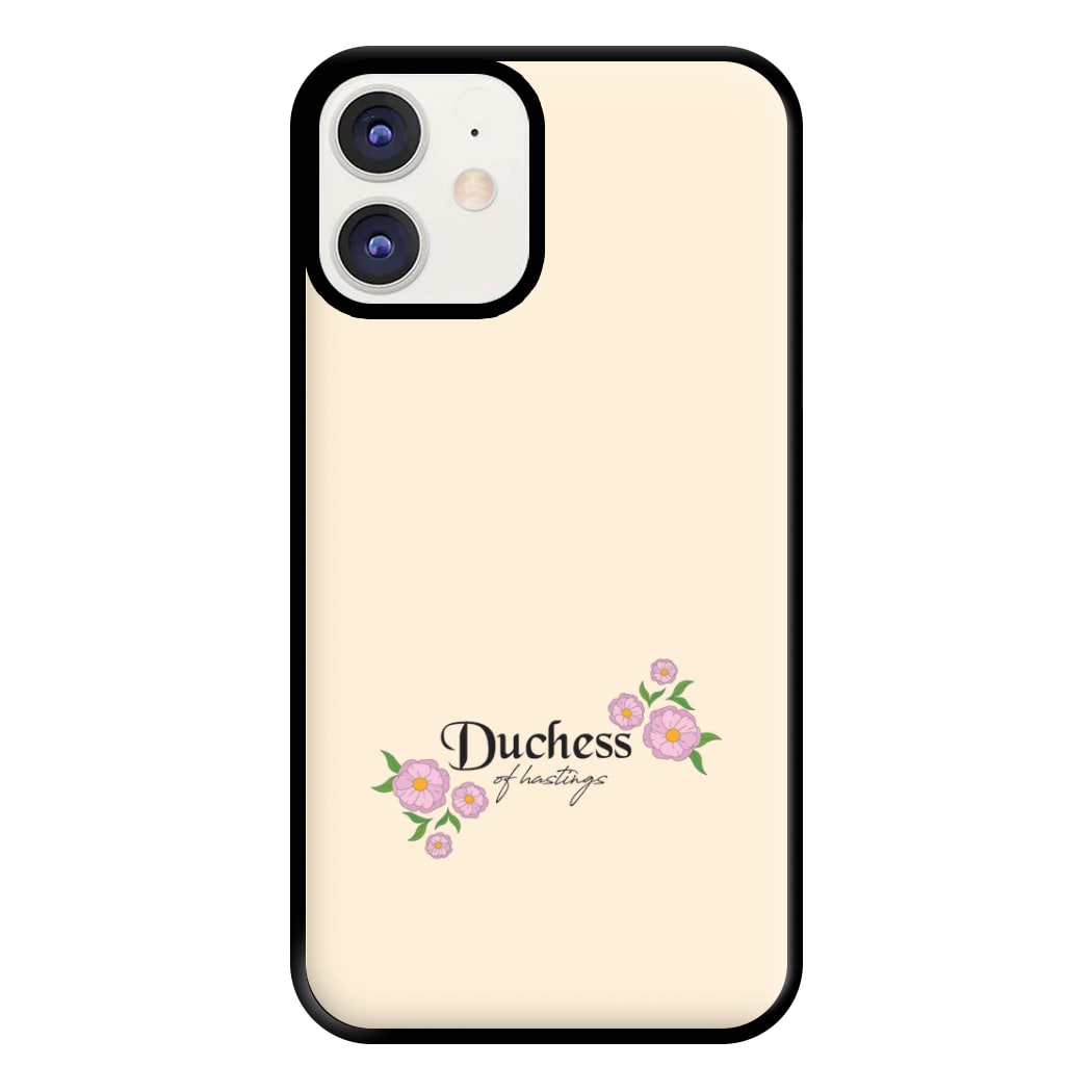 Duchess Of Hastings Phone Case for iPhone 12 / 12 Pro