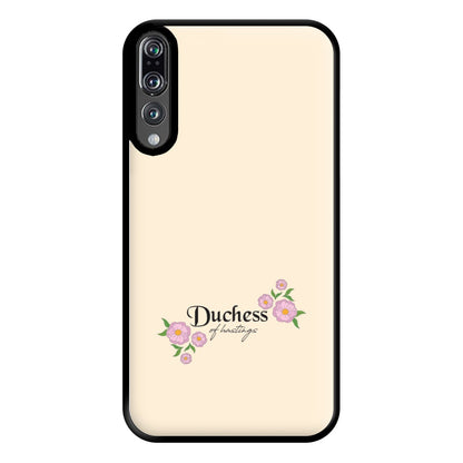 Duchess Of Hastings Phone Case for Huawei P20 Pro