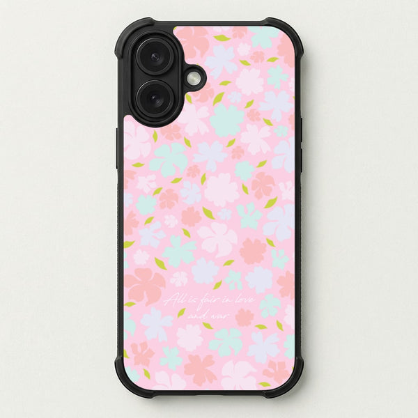 All Is Fair In Love And War Phone Case — Bumper case
