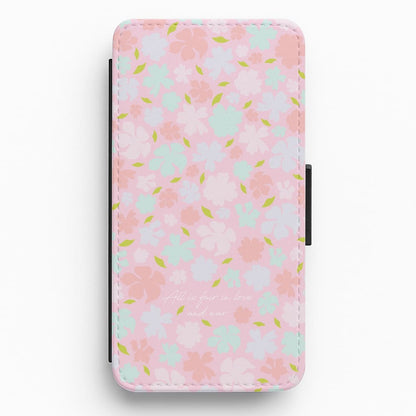 All Is Fair In Love And War Flip / Wallet Phone Case