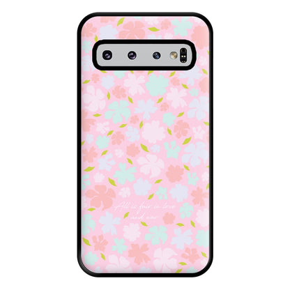 All Is Fair In Love And War Phone Case for Galaxy S10 Plus