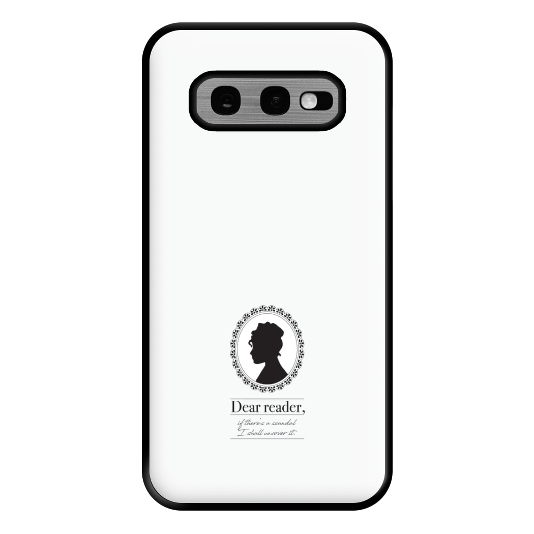 Dear Reader Phone Case for Galaxy S10e