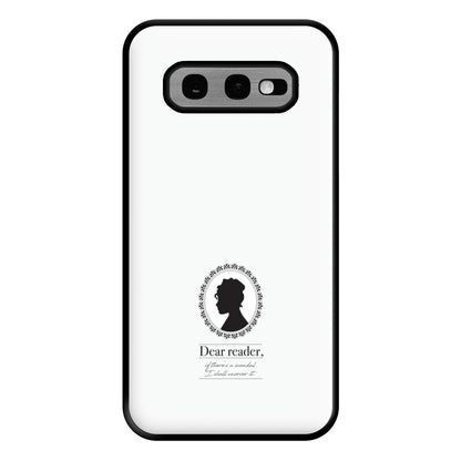 Dear Reader Phone Case for Galaxy S10e