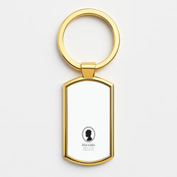 Dear Reader Gold Keyring