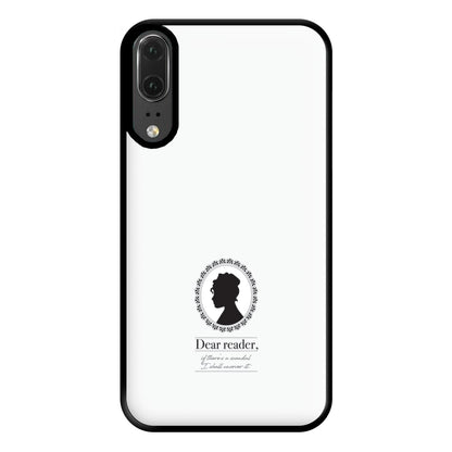 Dear Reader Phone Case for Huawei P20