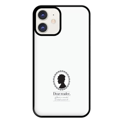 Dear Reader Phone Case for iPhone 11