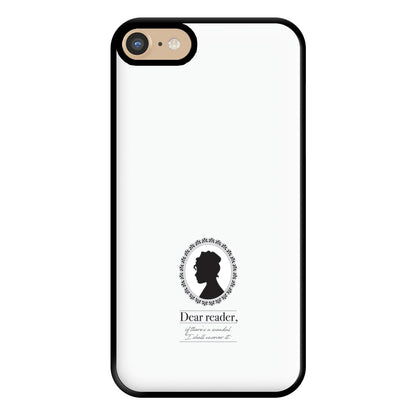 Dear Reader Phone Case for iPhone 6 / 7 / 8 / SE