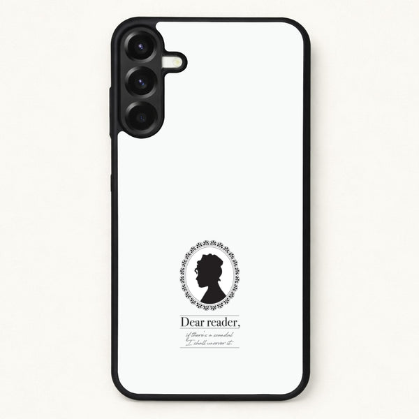 Dear Reader Phone Case for Galaxy A37