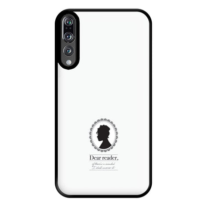 Dear Reader Phone Case for Huawei P20 Pro