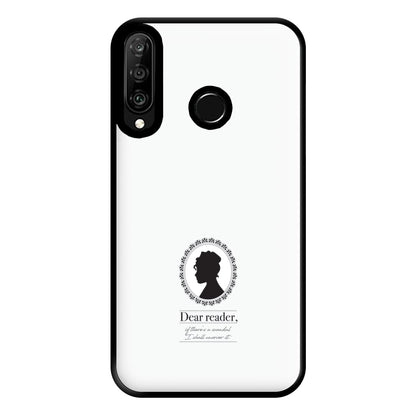 Dear Reader Phone Case for Huawei P30 Lite