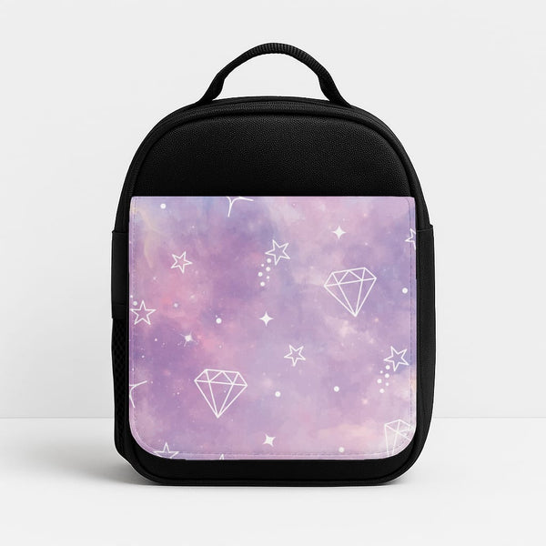 Galaxy Doodles Lunchbox - Black