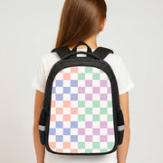 Pastel Retro Blocks Backpack 4