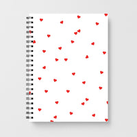 Tiny Love Hearts Notebook