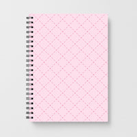 Pink Criss-Cross Notebook