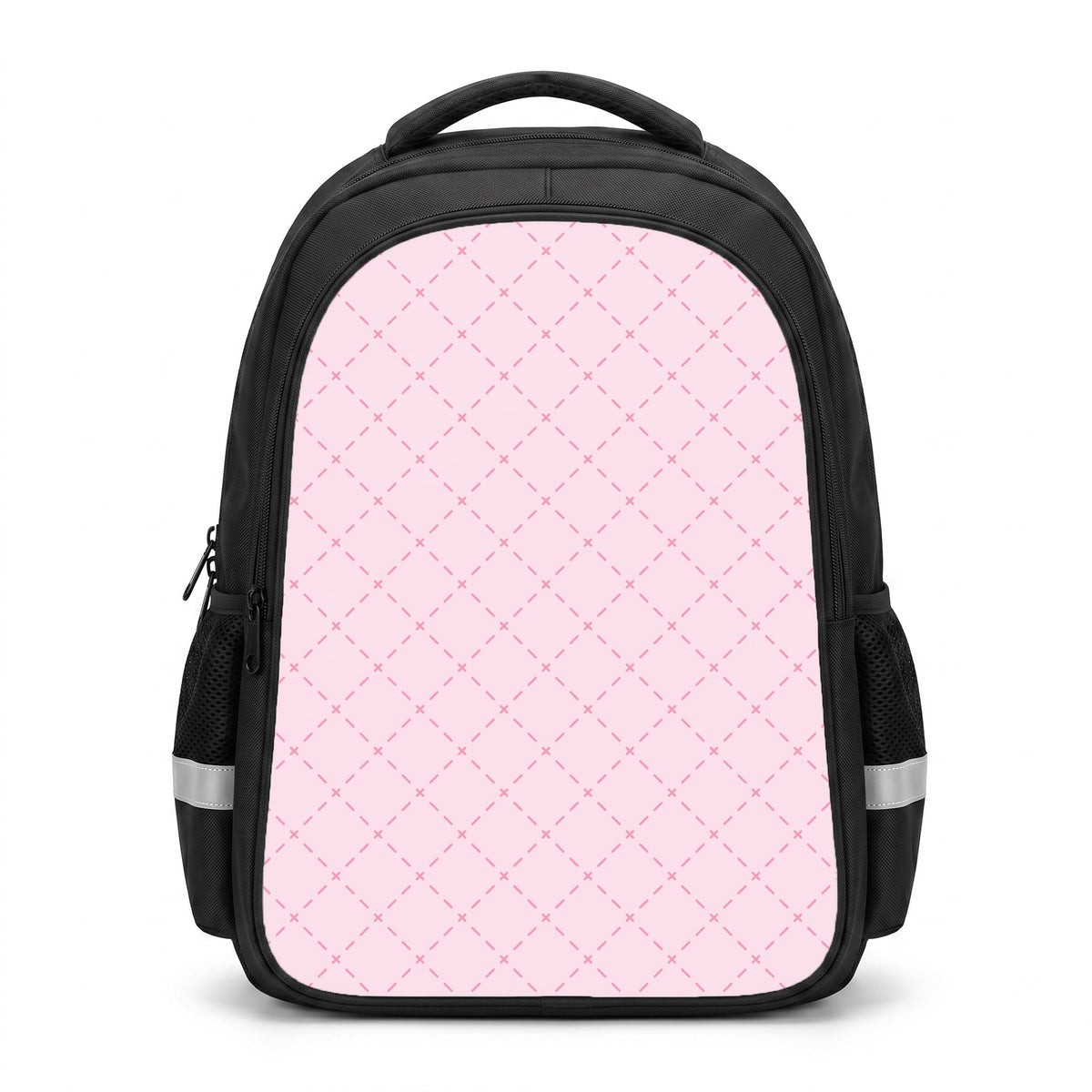 Pink Criss-Cross Backpack