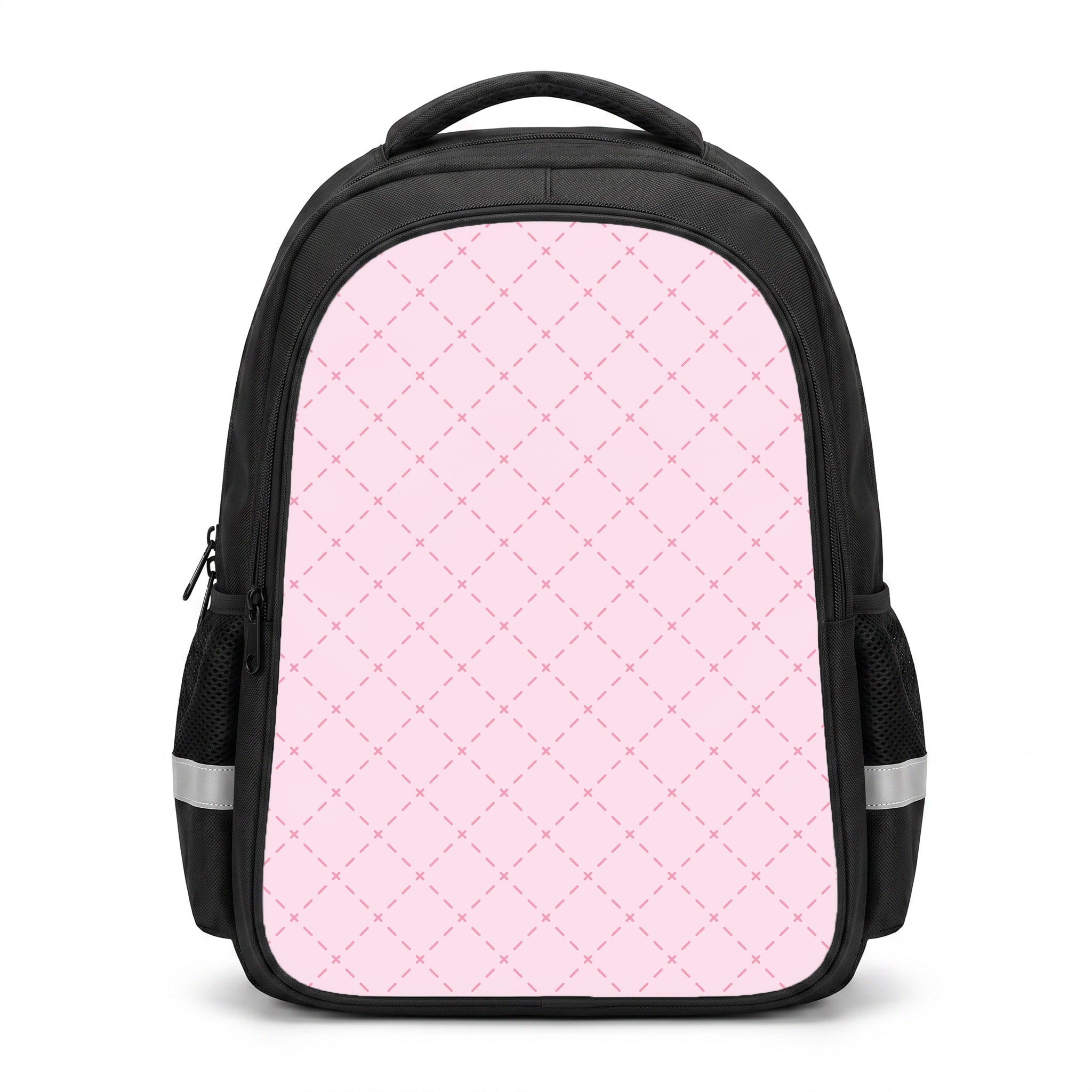 Pink Criss-Cross Backpack Backpack