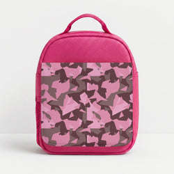Pink Geo Camo Lunchbox - Pink