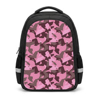 Pink Geo Camo Backpack