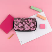 Pink Geo Camo Pencil Case 3