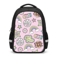 Pastel Stickers Backpack