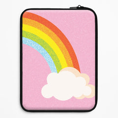 Glitter Rainbow Laptop Sleeve