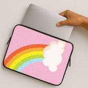 Glitter Rainbow Laptop Sleeve 2