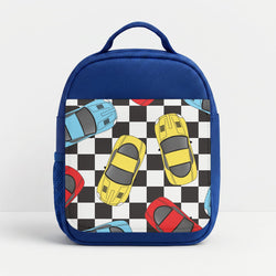 Speedy Race Cars Lunchbox - Blue