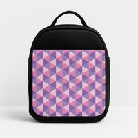 Pink And Purple Prisms Lunchbox