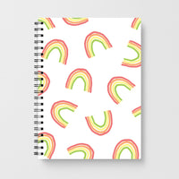 Pastel Rainbows Notebook