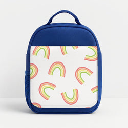 Pastel Rainbows Lunchbox - Blue