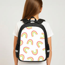 Pastel Rainbows Backpack - Book Bag