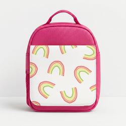 Pastel Rainbows Lunchbox - Pink