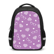 Retro Hearts n' Glasses Backpack 1