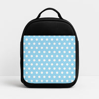 Blue Pin Dots Lunchbox