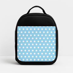 Blue Pin Dots Lunchbox