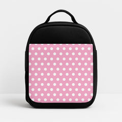 Pink Pin Dots Lunchbox