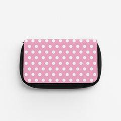 Pink Pin Dots Pencil Case