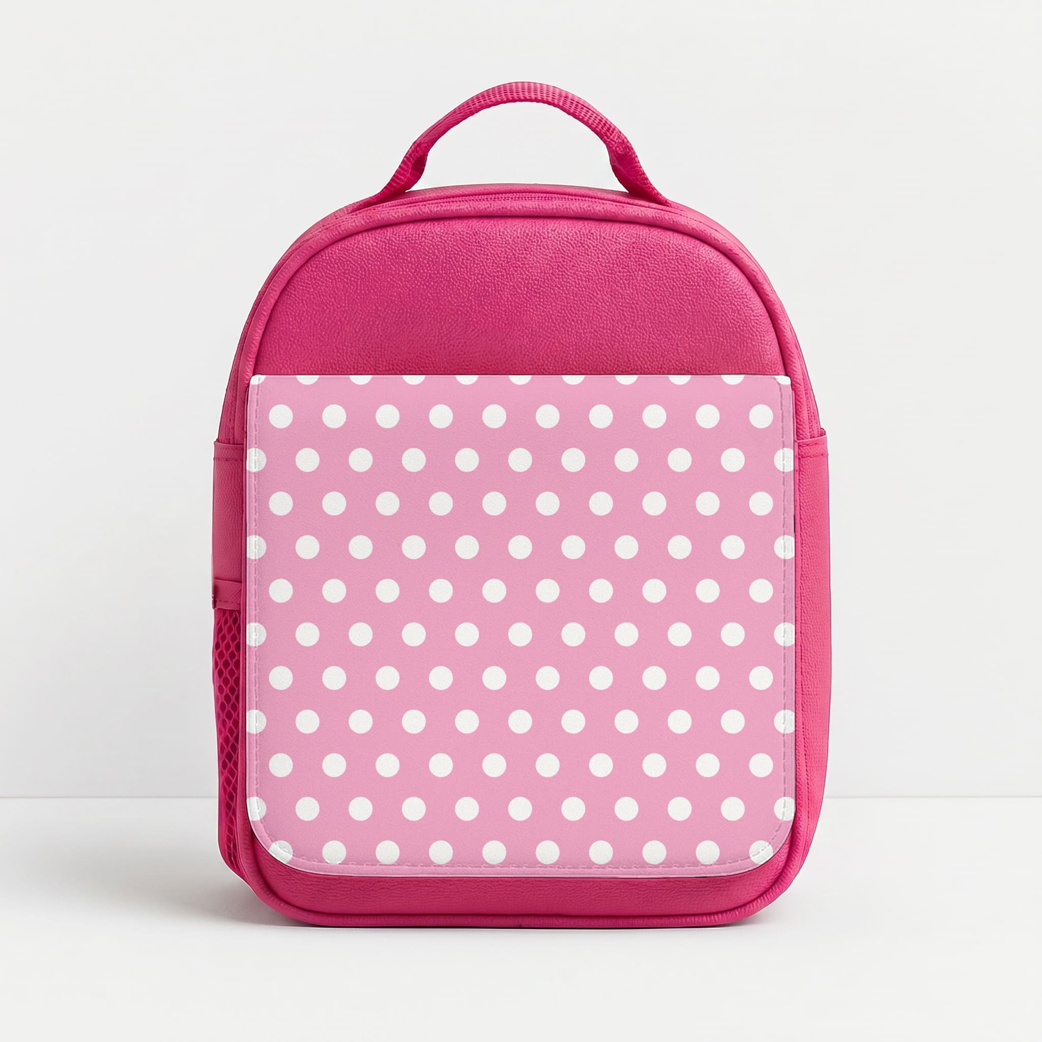 Pink Pin Dots Lunchbox - Pink