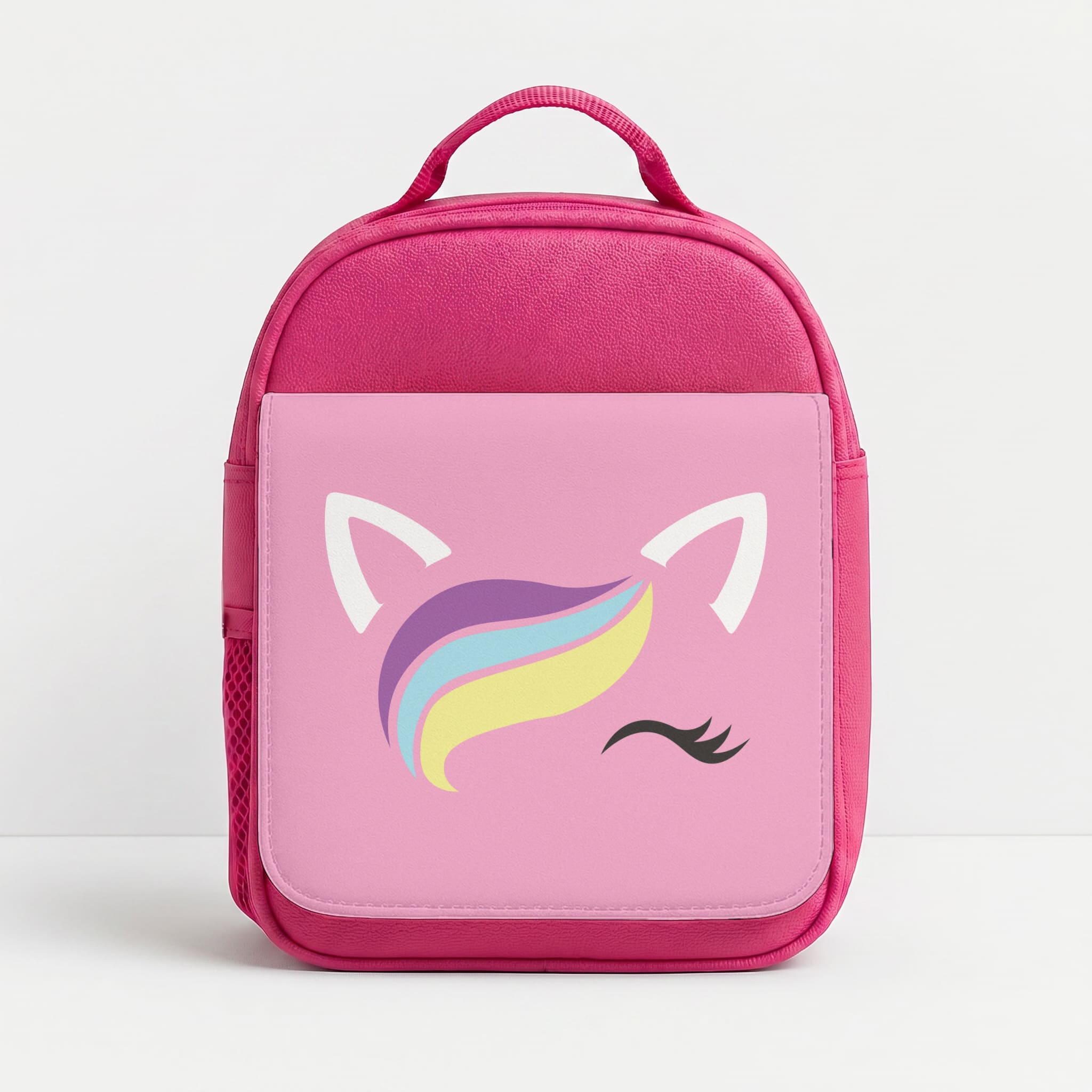 Unicorn Face Lunchbox - Pink