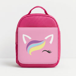 Unicorn Face Lunchbox - Pink
