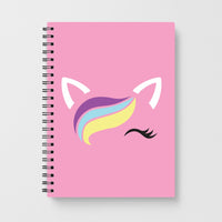 Unicorn Face Notebook