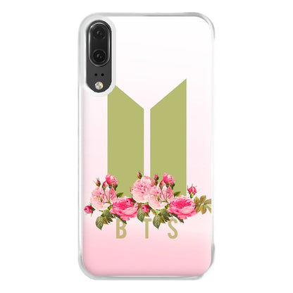 Pink Ombre K-Pop Band Logo Phone Case for Huawei P20