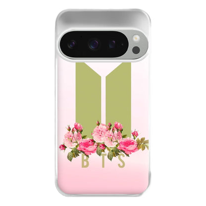 Pink Ombre K-Pop Band Logo Phone Case for Google Pixel 9 Pro XL